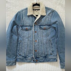 Sherpa Lined Denim Jacket